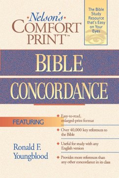 Nelson's Comfort Print Bible Concordance - Youngblood, Ronald F.