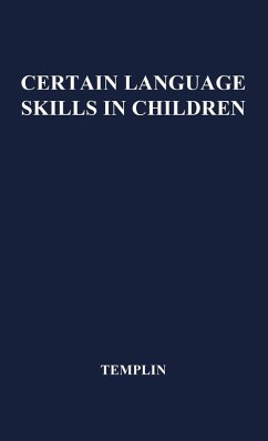 Cover Certain Language Skills in Children