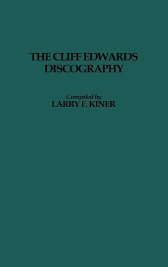 Cliff Edwards Discography - Kiner, Larry F.