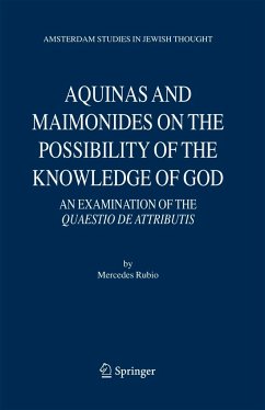 Aquinas and Maimonides on the Possibility of the Knowledge of God - Rubio, Mercedes