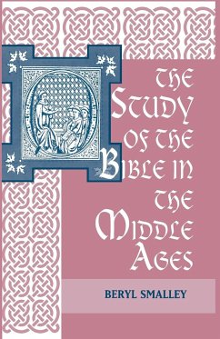 The Study of the Bible in the Middle Ages - Smalley, Beryl