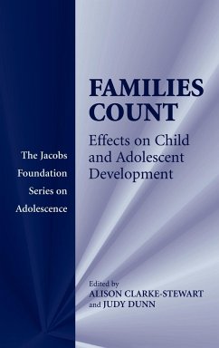 Families Count - Clarke-Stewart, Alison / Dunn, Judy (eds.)