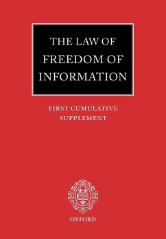 The Law of Freedom of Information - Macdonald, John