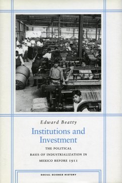 Institutions and Investment - Beatty, Edward