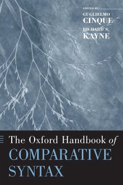 The Oxford Handbook of Comparative Syntax