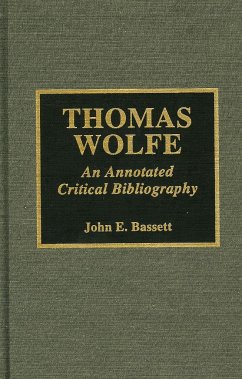 Thomas Wolfe - Bassett, John