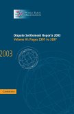 Dispute Settlement Reports 2003