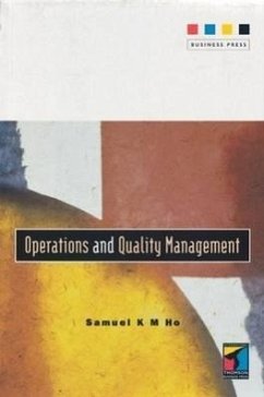 Operations and Quality Management - Ho, Samuel K M