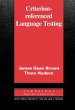 Criterion-Referenced Language Testing - Bild 1