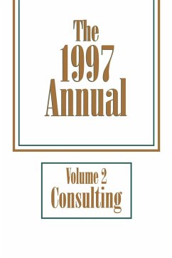 The Annual, 1997 Consulting - Jossey-Bass Pfeiffer