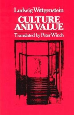 Culture and Value - Wittgenstein, Ludwig