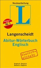 Langenscheidt Abitur-Wörterbuch Englisch - Klausurausgabe - Langenscheidt-Redaktion (Hrsg.)