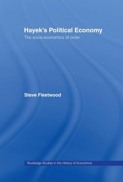 Hayek's Political Economy - Fleetwood, Steve