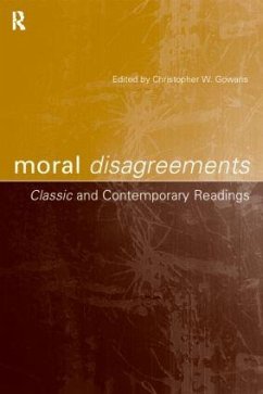 Moral Disagreements - Gowans, Christopher W. (ed.)