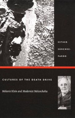 Cultures of the Death Drive - Sánchez-Pardo, Esther