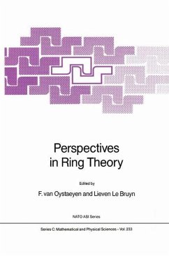 Perspectives in Ring Theory - Van Oystaeyen, Freddy / Bruyn, Lieven le (Hgg.)