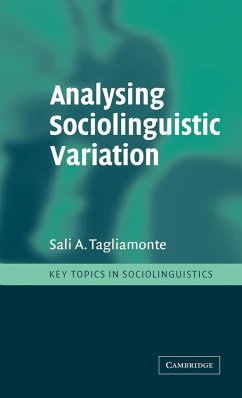 Analysing Sociolinguistic Variation - Tagliamonte, Sali A.