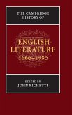 The Cambridge History of English Literature, 1660-1780