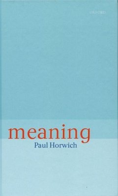 Meaning - Horwich, Paul