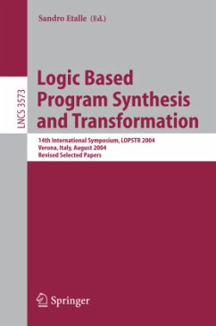 Logic Based Program Synthesis and Transformation - Etalle, Sandro (ed.)