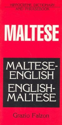 Maltese-English/English-Maltese Dictionary and Phrasebook - Falzon, Grazio