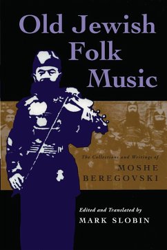 Old Jewish Folk Music - Slobin, Mark