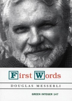 First Words - Messerli, Douglas