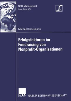 Erfolgsfaktoren im Fundraising von Nonprofit-Organisationen - Urselmann, Michael
