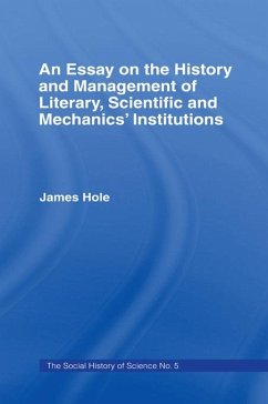 Essay on History and Management: Essay Hist Management - Hole, James