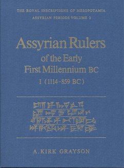 Assyrian Rulers of the Early First Millennium BC I (1114-859 Bc) - Grayson, A Kirk