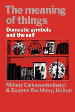 The Meaning of Things - Csikszentmihalyi, Mihaly; Rochberg-Halton, Eugene; Halton, Eugene