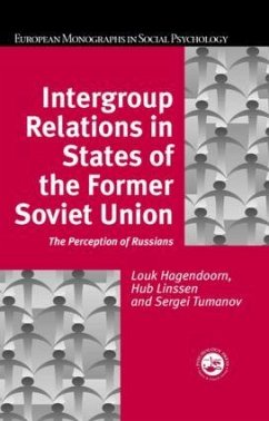 Intergroup Relations in States of the Former Soviet Union - Tumanov, Sergei (ed.)