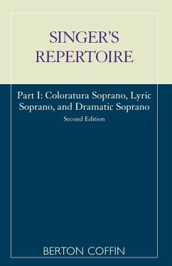 The Singer's Repertoire, Part I - Coffin, Berton