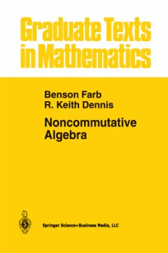 Noncommutative Algebra - Farb, Benson;Dennis, R. Keith