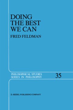 Doing the Best We Can - Feldman, Fred