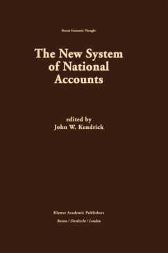 The New System of National Accounts - Kendrick, John W. (Hrsg.)