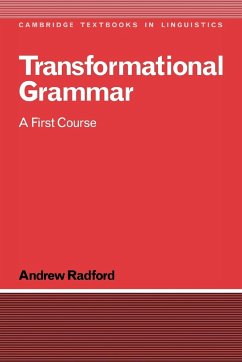 Transformational Grammar - Radford, Andrew