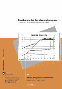 Cover Geschichte der Sozialversicherungen /L'histoire des assurances sociales