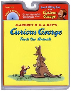 Curious George Feeds the Animals Book & CD - Rey, H A; Rey, Margret