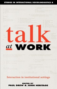 Talk at Work - Drew/Heritage