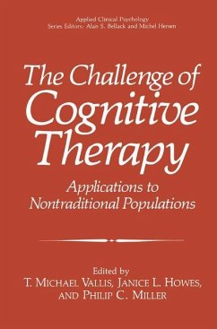 The Challenge of Cognitive Therapy - Vallis, T. Michael / Howes, Janice L. / Miller, Philip C. (Hgg.)