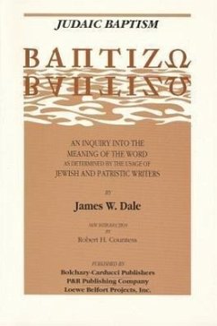 Judaic Baptism - Dale, James W