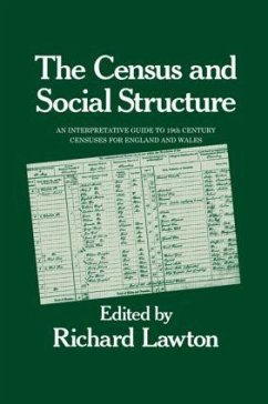 Census and Social Structure - Lawton, Richard