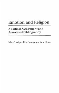 Emotion and Religion - Corrigan, John; Crump, Eric; Kloos, John