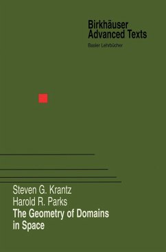 The Geometry of Domains in Space - Krantz, Steven G.;Parks, Harold R.