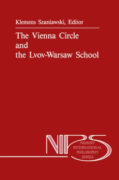 The Vienna Circle and the Lvov-Warsaw School - Szaniawski, A. (Hrsg.)