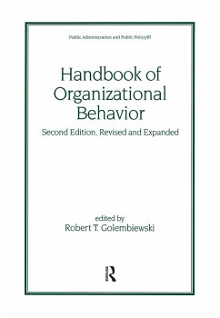 Handbook of Organizational Behavior - Golembiewski, Robert T