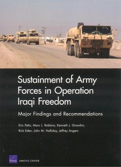 Sustainment of Army Forces in Operation Iraqi Freedom - Peltz, Eric