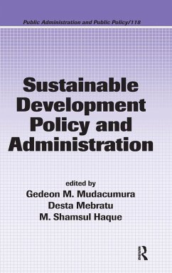 Cover Sustainable Development Policy and Administration