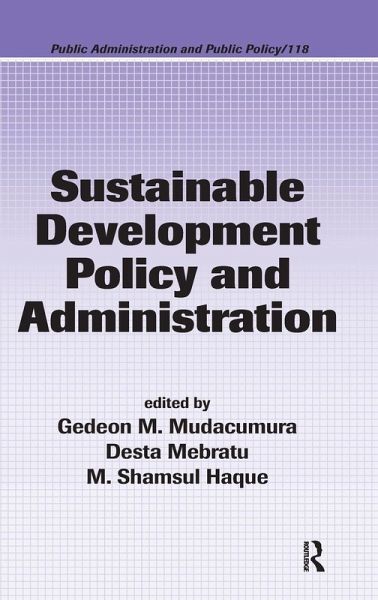 Sustainable Development Policy and Administration